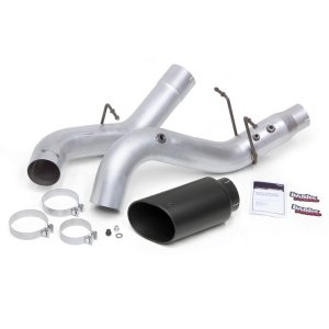 Chevrolet Silverado 3500 Performance Exhaust - Banks Power - Monster Exhaust System w/ Black Tip - Black - `17-`19